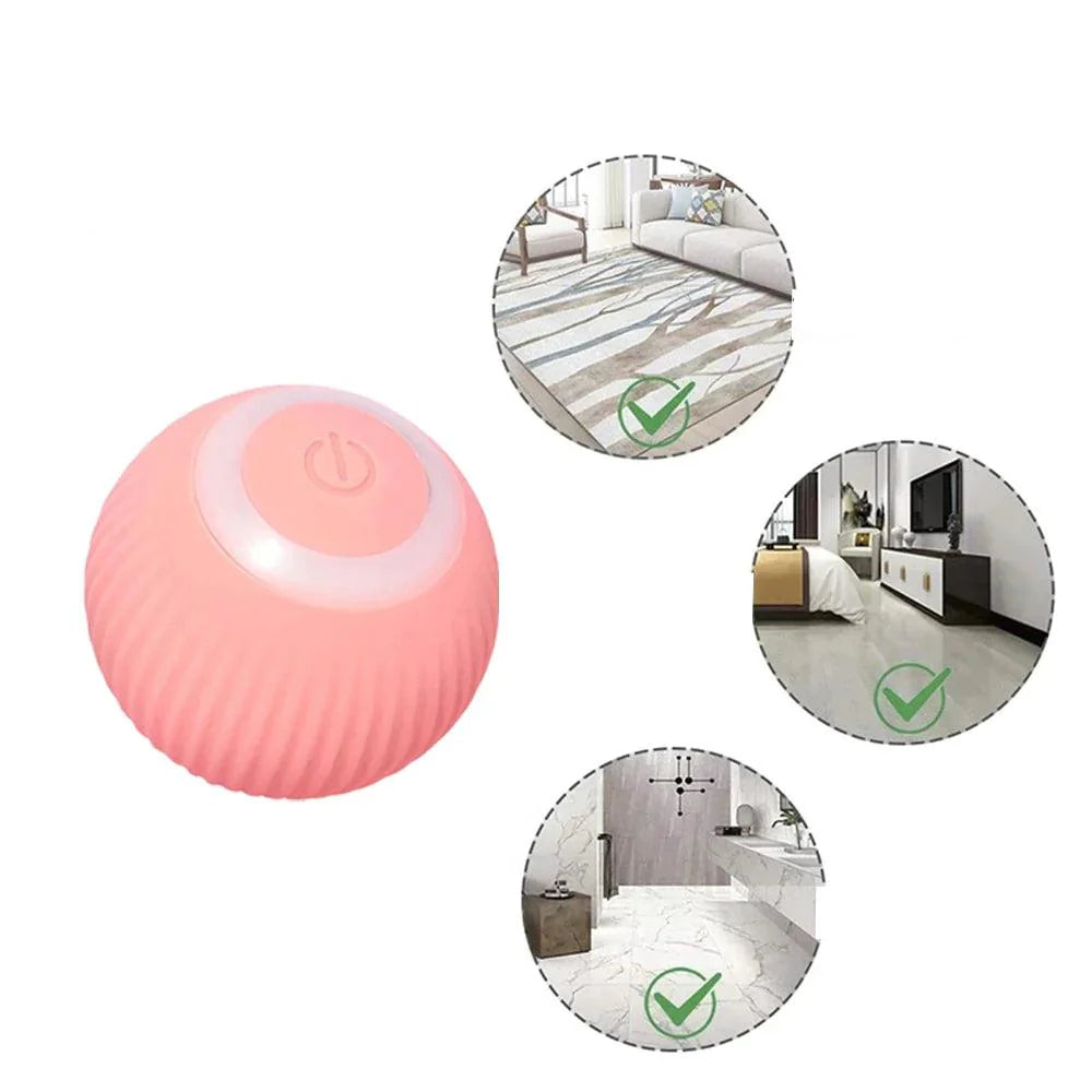 ChaseTail™ Bola Interativa Automática com Cauda para Cães e Gatos